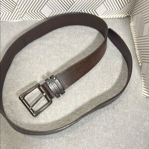 Levi’s Men's Brown Leather Belt size‎ Large 38   - 40 1.5 inches wide